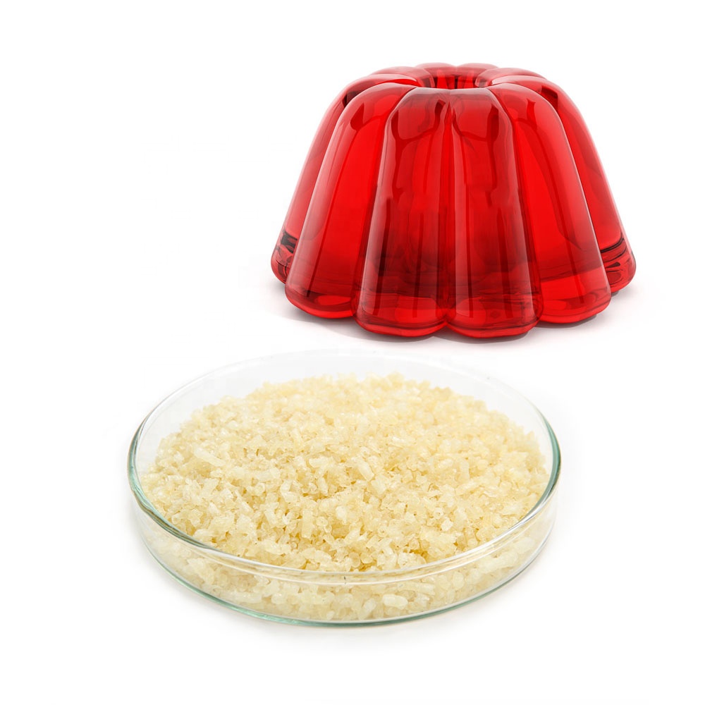 Food Additives CAS 9000-70-8 Bovine Skin Gelatin Bovine Beef Bone Gelatin 240 Bloom
